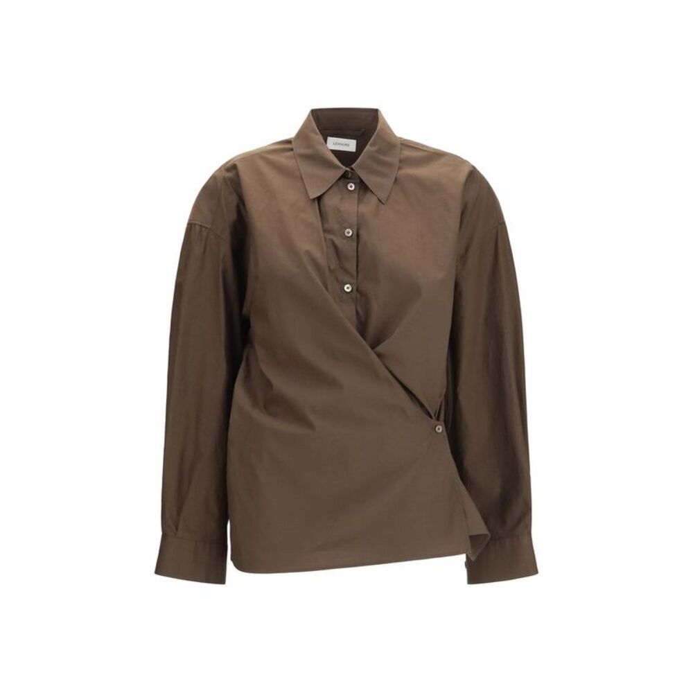 Lemaire Brown Cotton Women's Shirt
